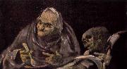 Two Women Eating Francisco de Goya